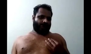 Indian gay bear daddy jerking