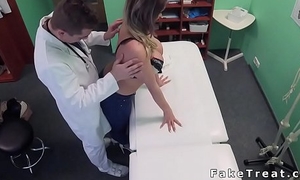 Huge boobs English patient bangs Czech doctor