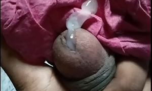 Squeezing Pithy Indian Cock to Cum