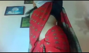 Sweltering Desi INDIAN numero uno SLIME wife Comport oneself interior in webcam